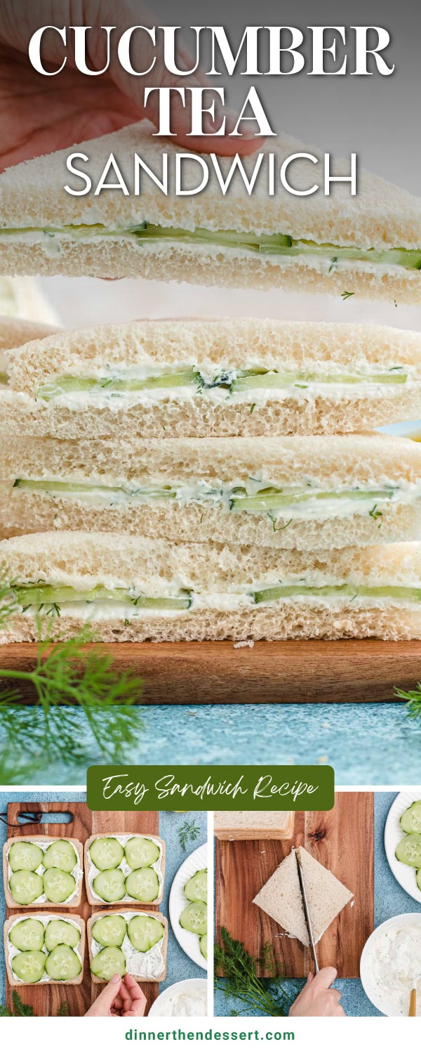 Collage of sandwiches halves stacked and preparation steps