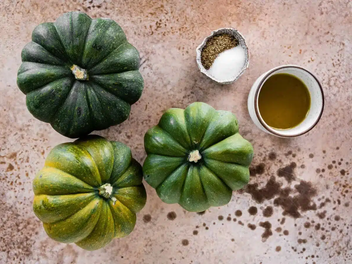 squash and seasonings 