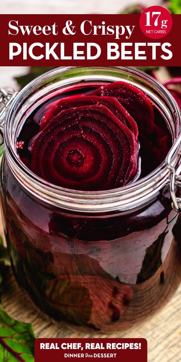 Pickled vegetables in a jar