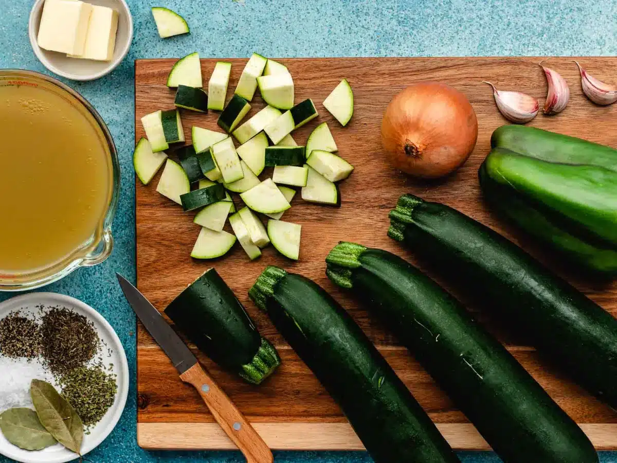 ingredients to make soup