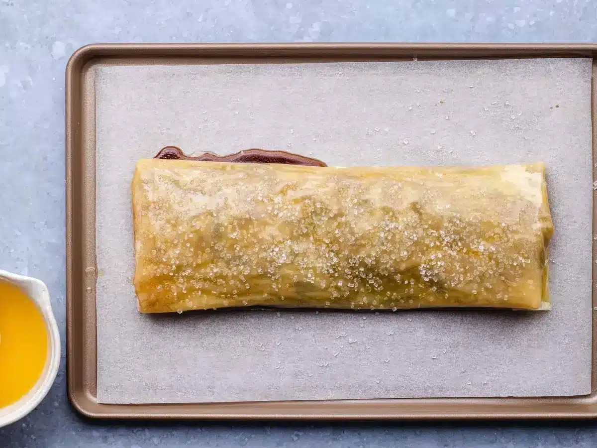 pastry before it is baked