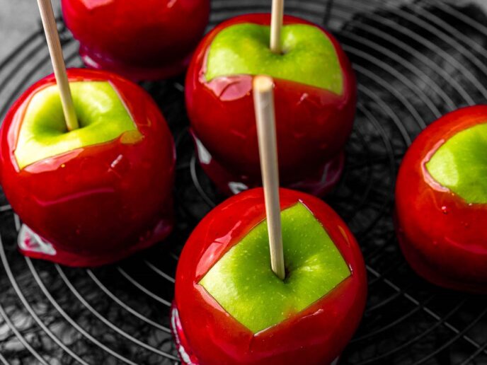 Candy Apples Recipe Dinner Then Dessert