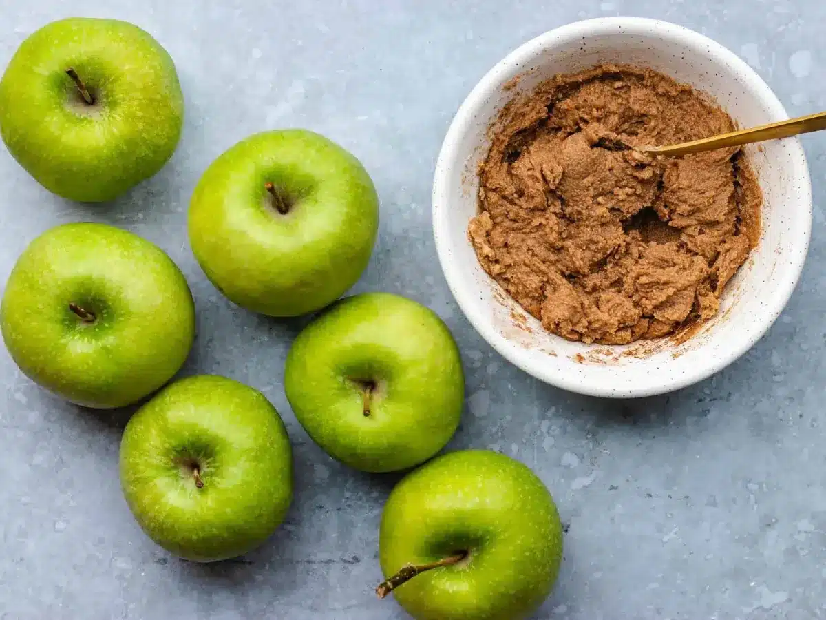 ingredients to make apples 