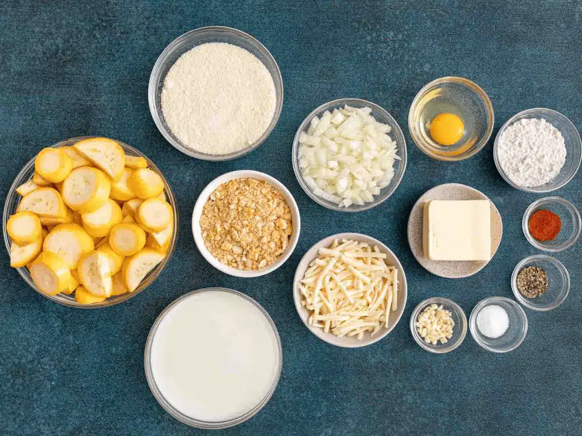 ingredients to make casserole 