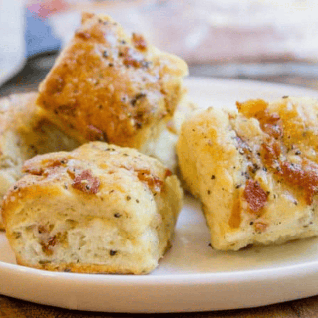 biscuits on a plate