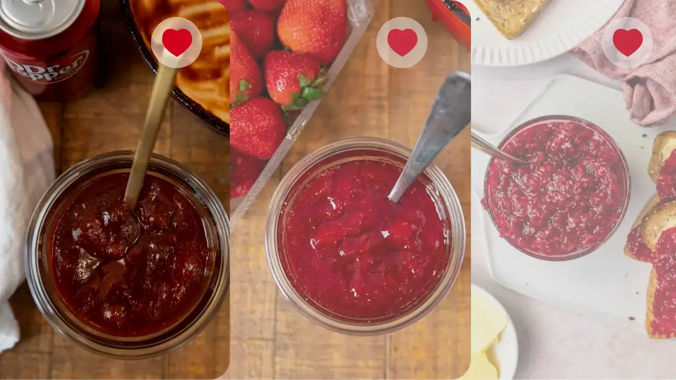Recipe collections preview with stacked treats