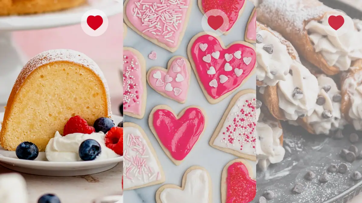 Recipe collections preview with stacked treats