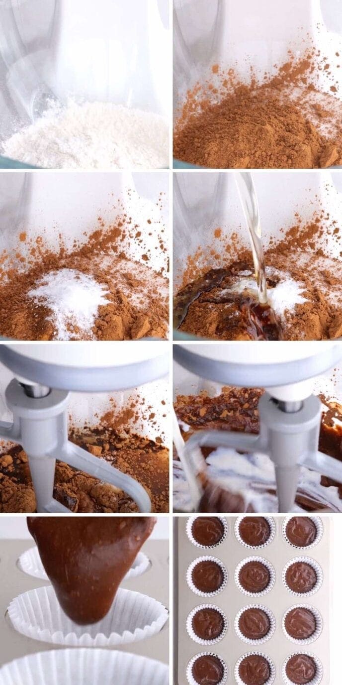 ingredients for cupcakes