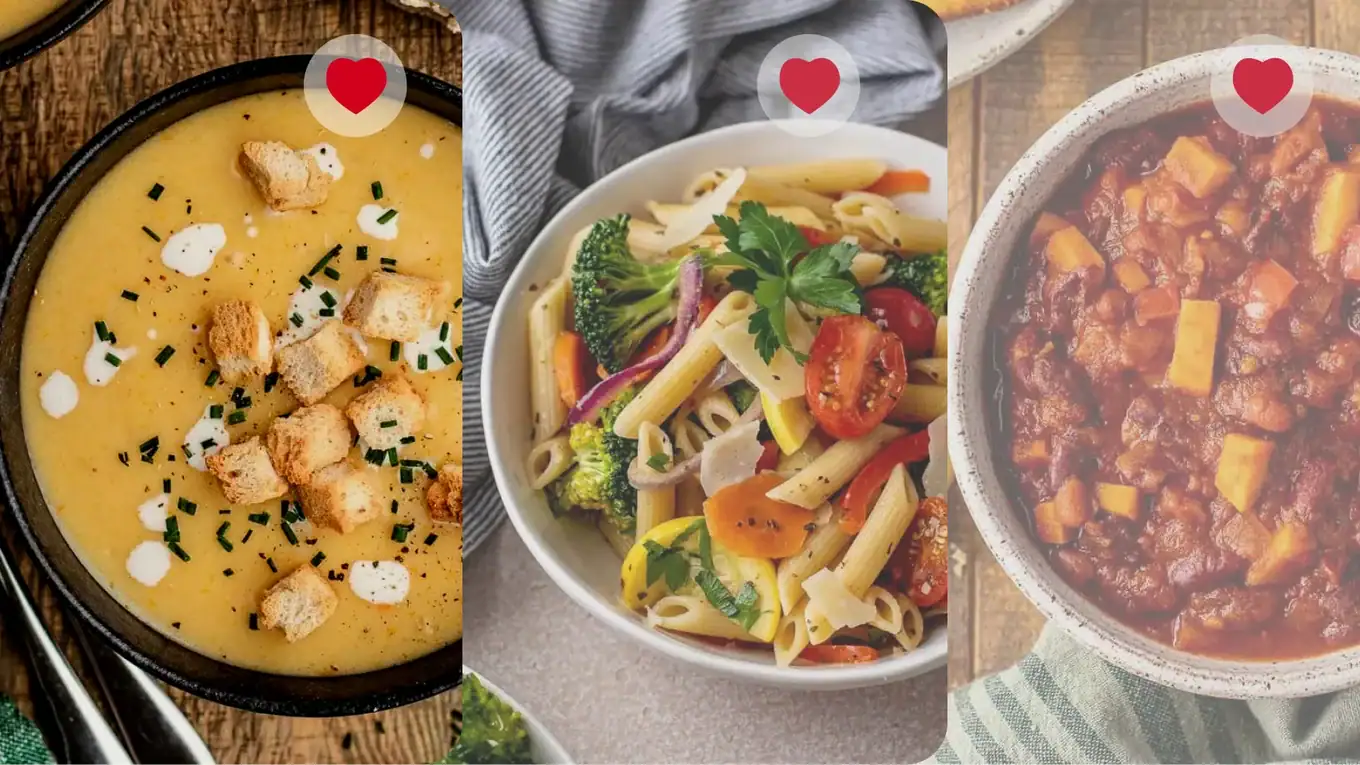 Recipe collections preview with stacked treats