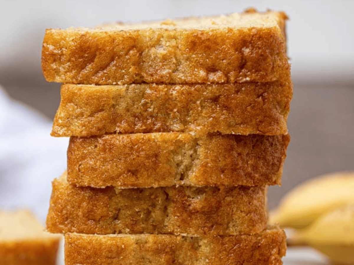 stack of fruit bread