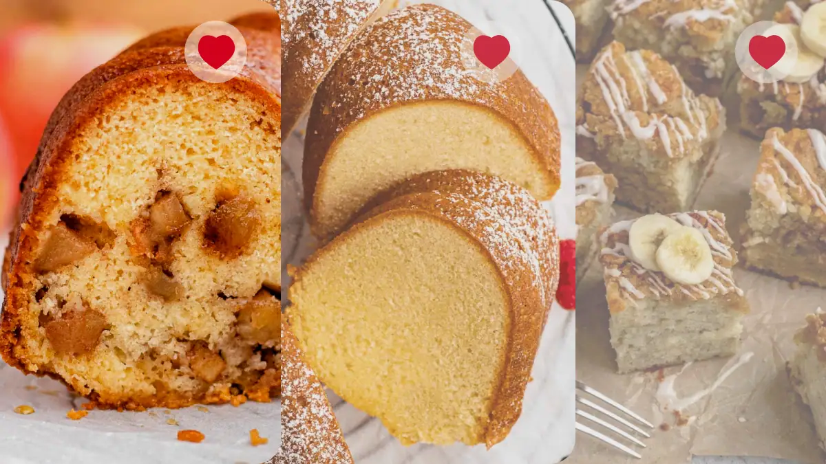 Recipe collections preview with stacked treats