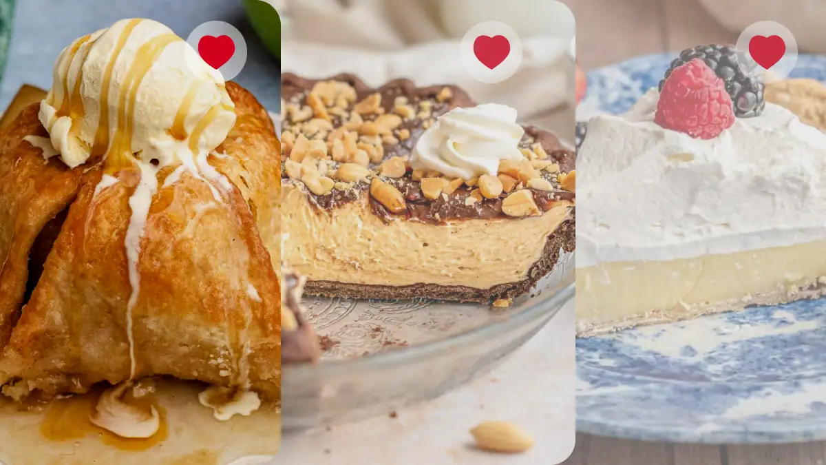 Recipe collections preview with stacked treats