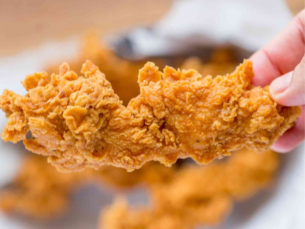 Super Crispy Chicken Tenders Recipe - Dinner, then Dessert