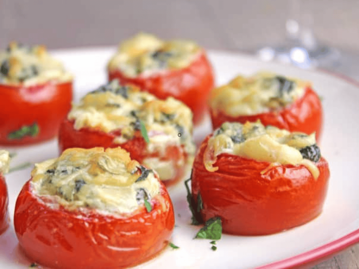 close up of appetizer 