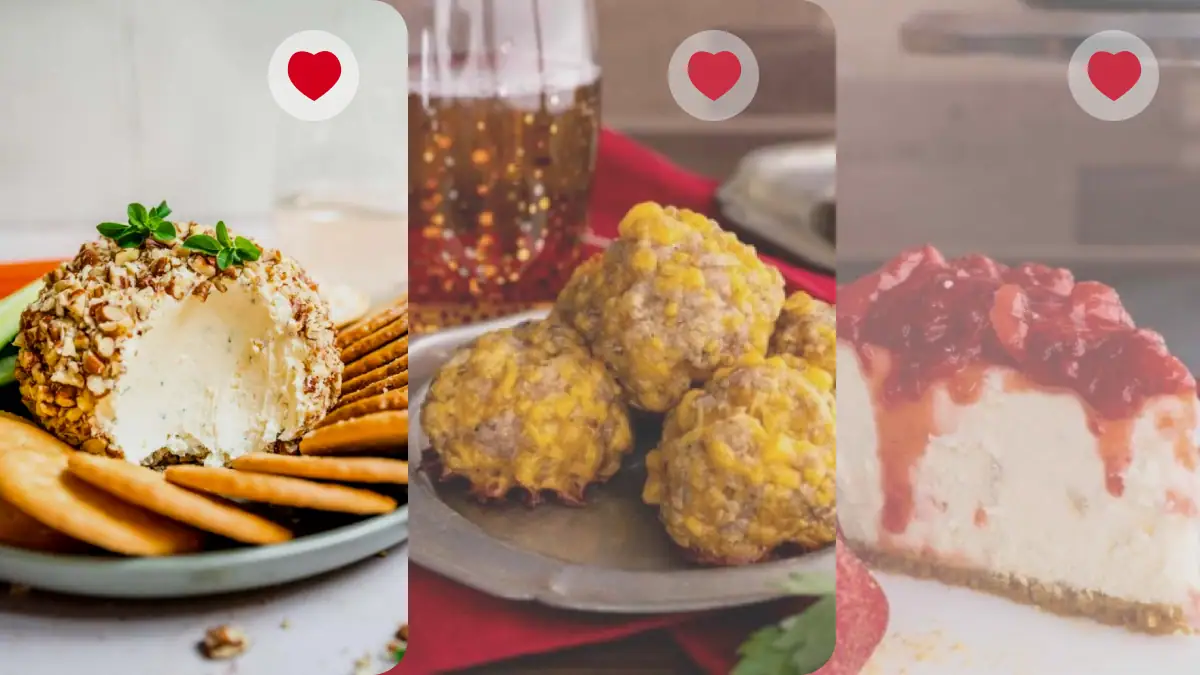 Recipe collections preview with stacked treats