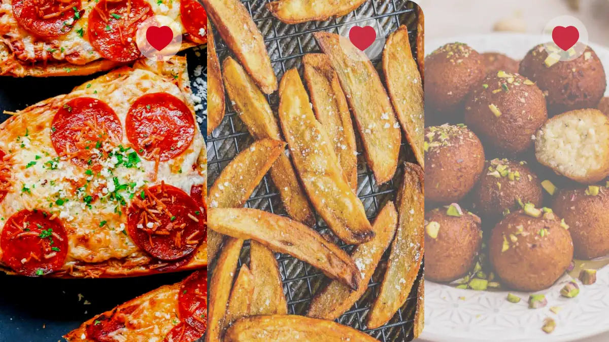 Recipe collections preview with stacked treats