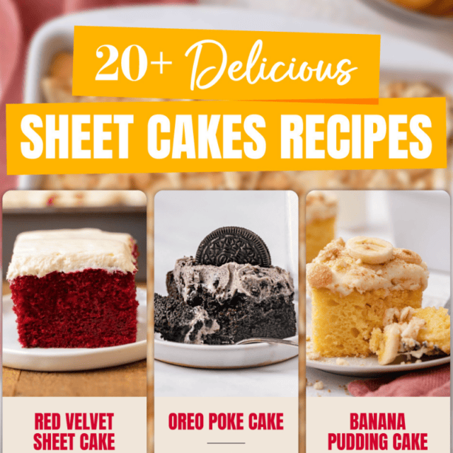 Collage of 3 different cake slices