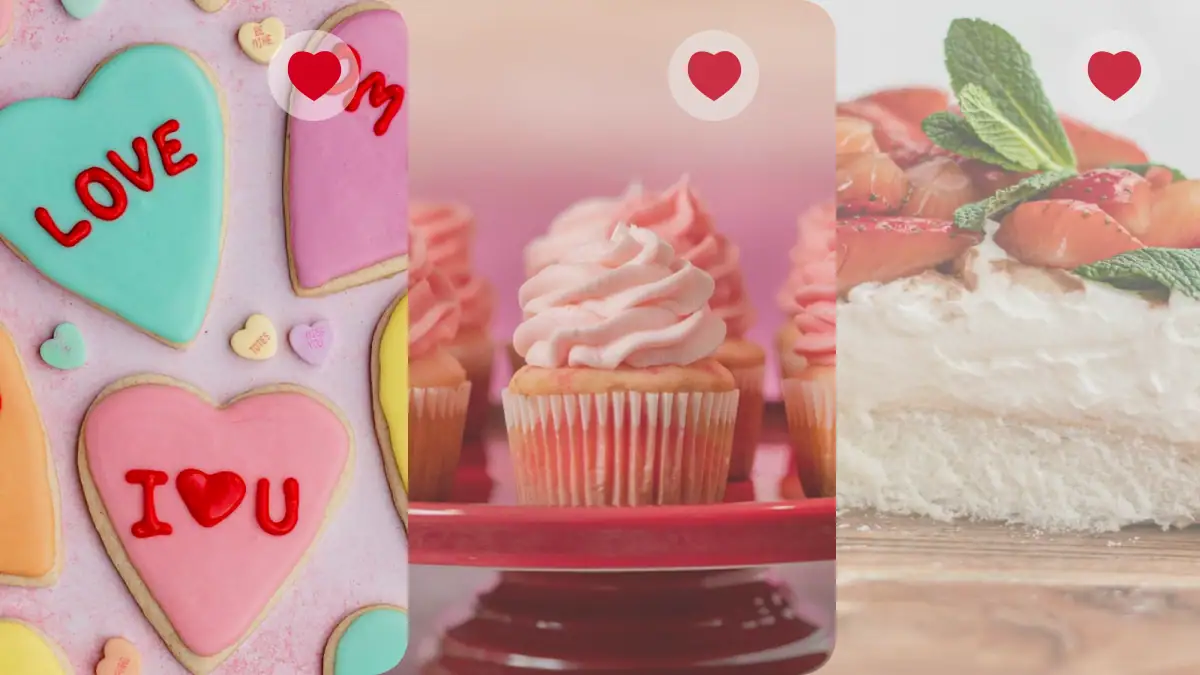 Recipe collections preview with stacked treats