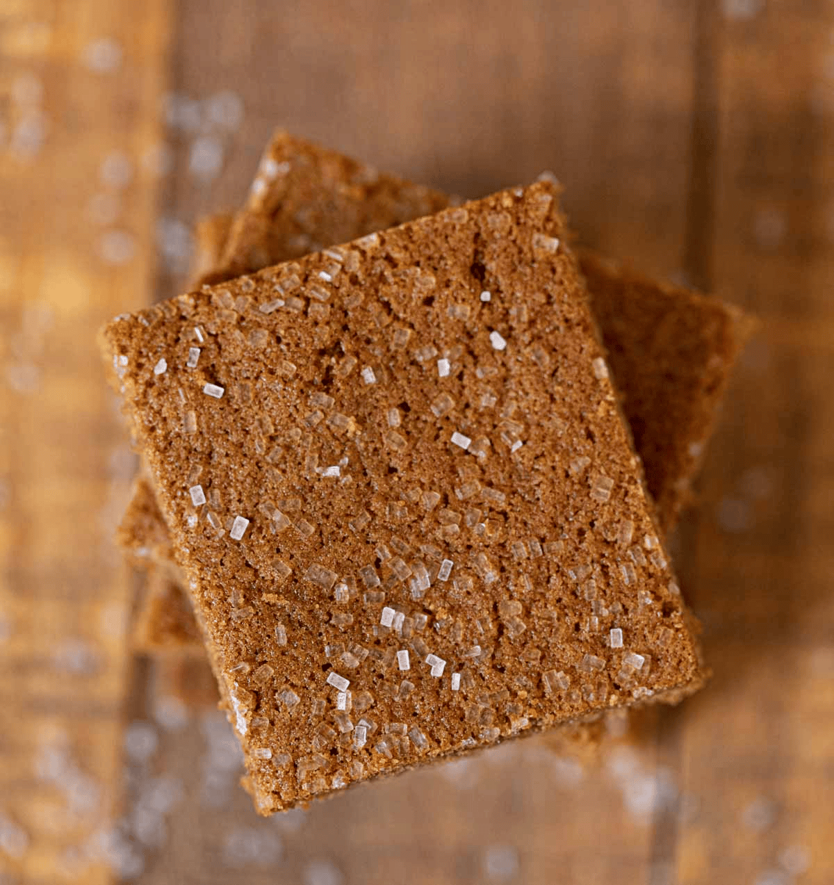 Cookie bars topped with sanding sugar