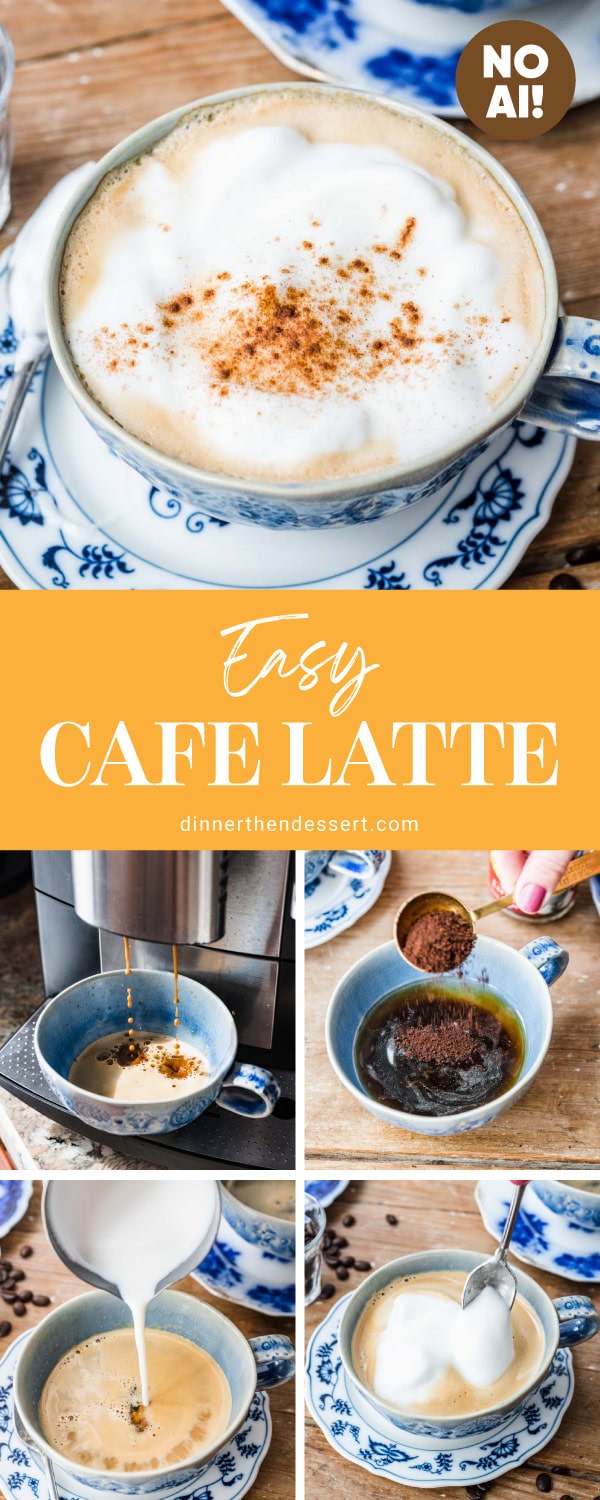 Collage of coffee drinks.